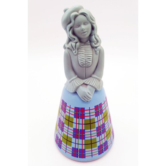 Avon Cotillion Cologne Scottish Lass Figure Tartan Dress Belles of the World - Picture 1 of 12